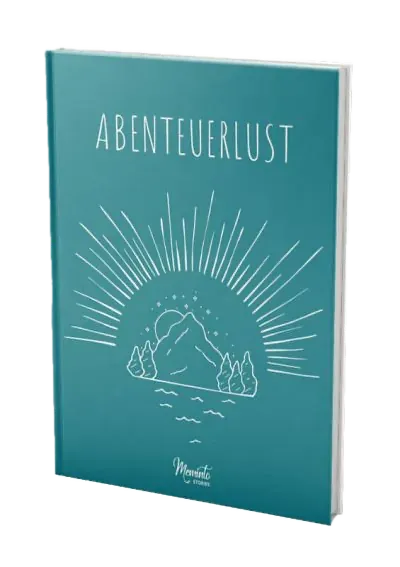 Türkises Meminto-Buch Abenteuerlust