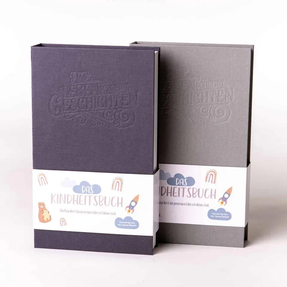 Die hochwertige Meminto-Geschenkbox mit deutscher Banderole