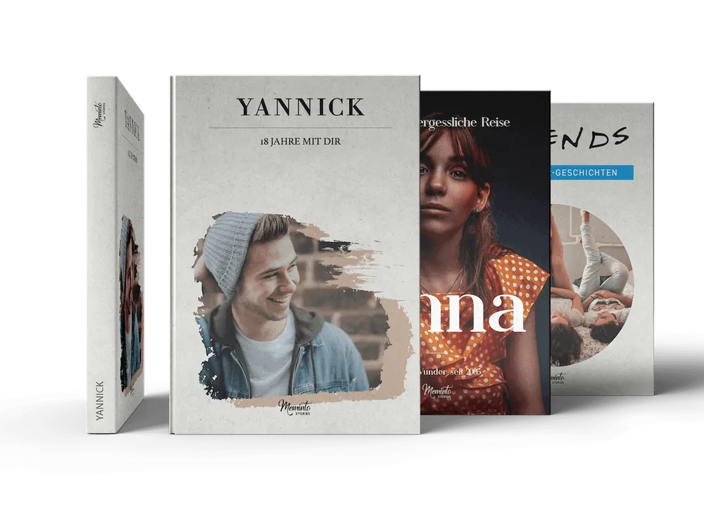 Several printed Meminto Youth Books for your child