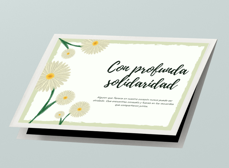 Condolence Cards ES
