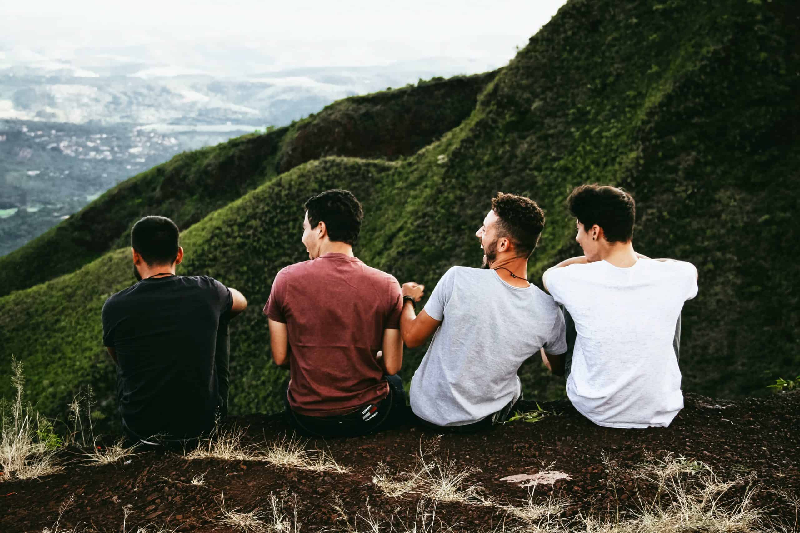 Tim, Johannes, Sebbi und Jens