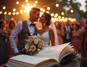 personalisierte gästebücher hochzeit