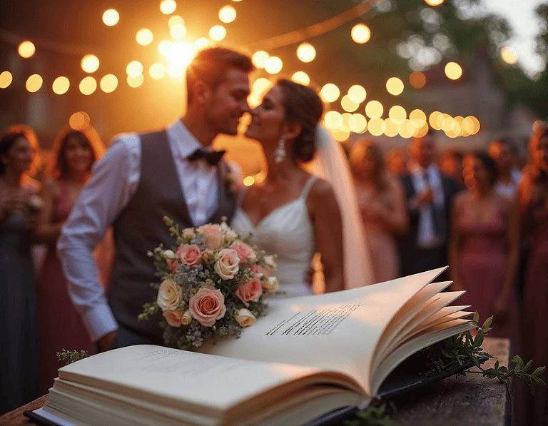 personalisierte gästebücher hochzeit