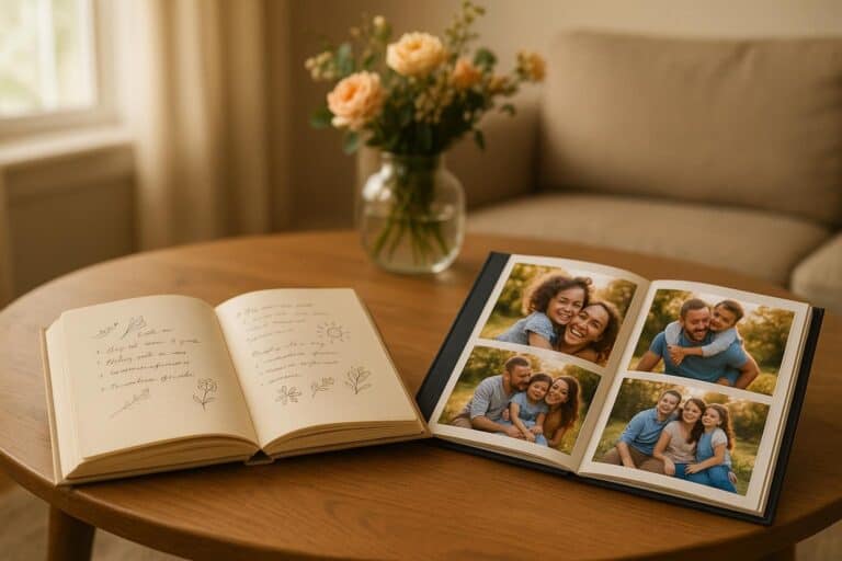 Erinnerungsbuch vs. Fotoalbum: Was passt besser?