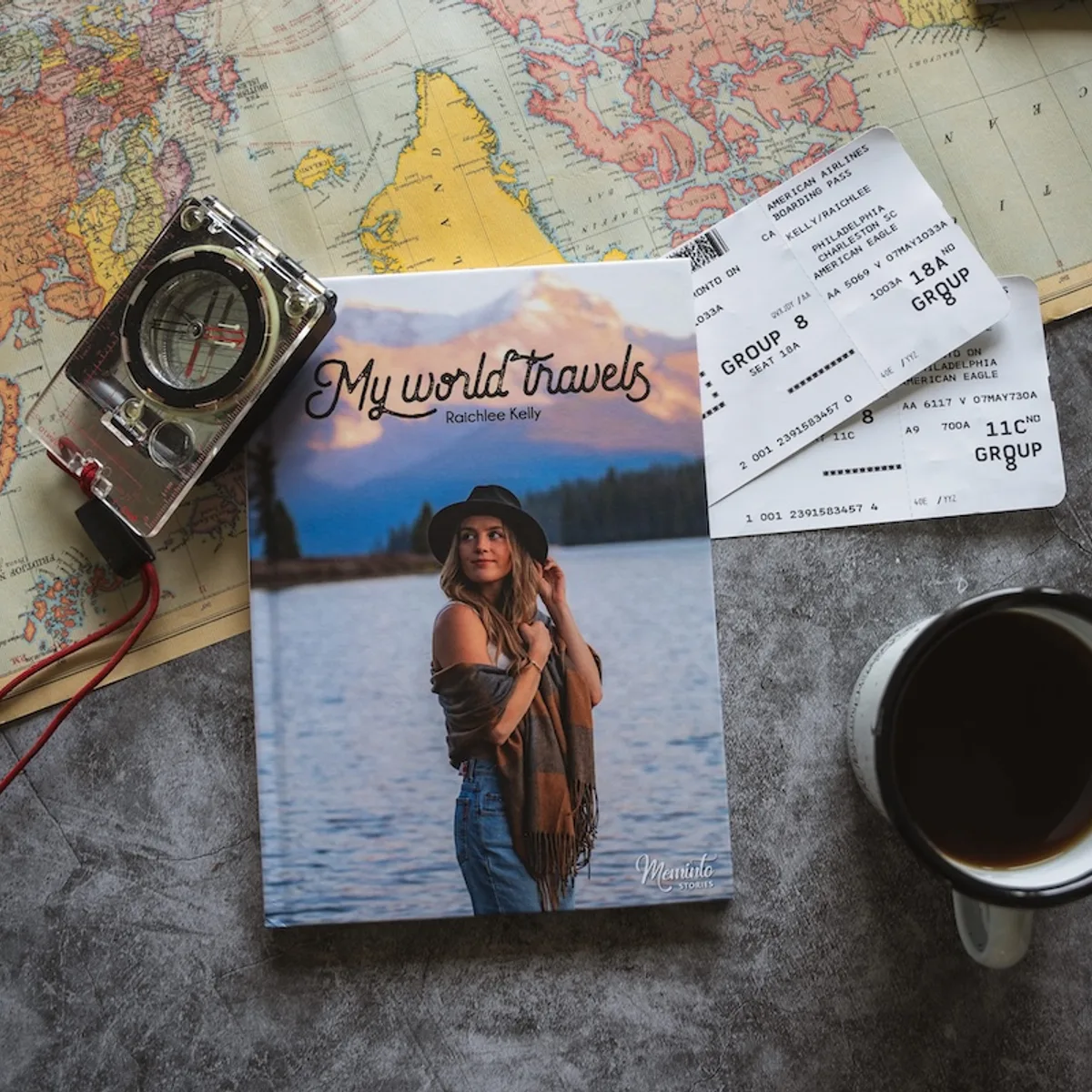 Meminto travel book