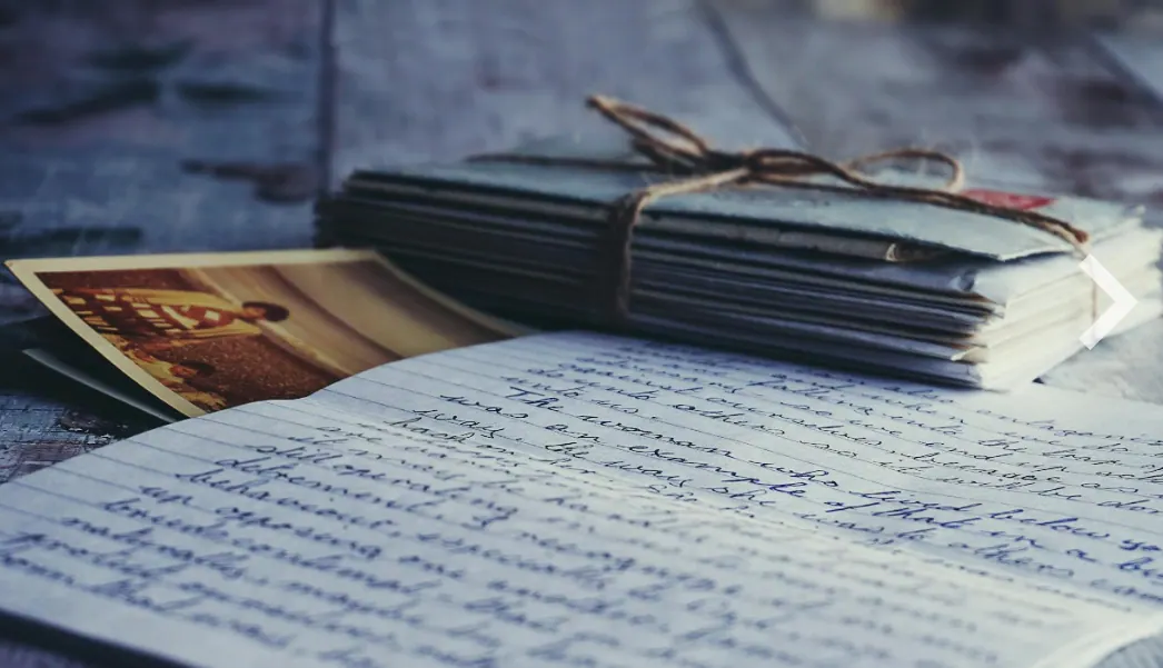 Handwritten notes from former colleagues and clients collected for the retiree