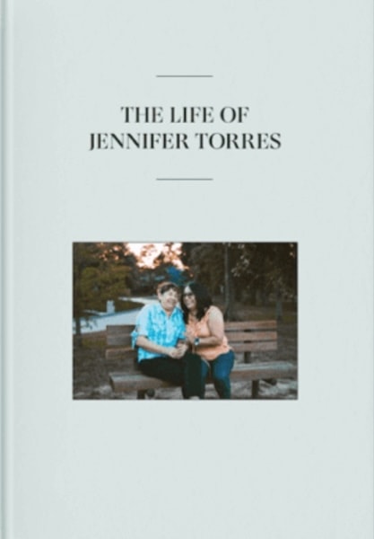 Storyworth hardcover book example