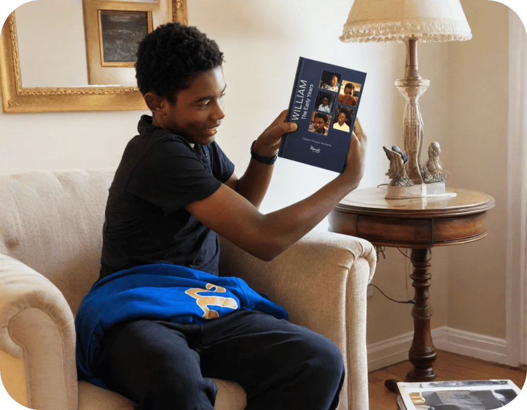 William with their own Meminto book