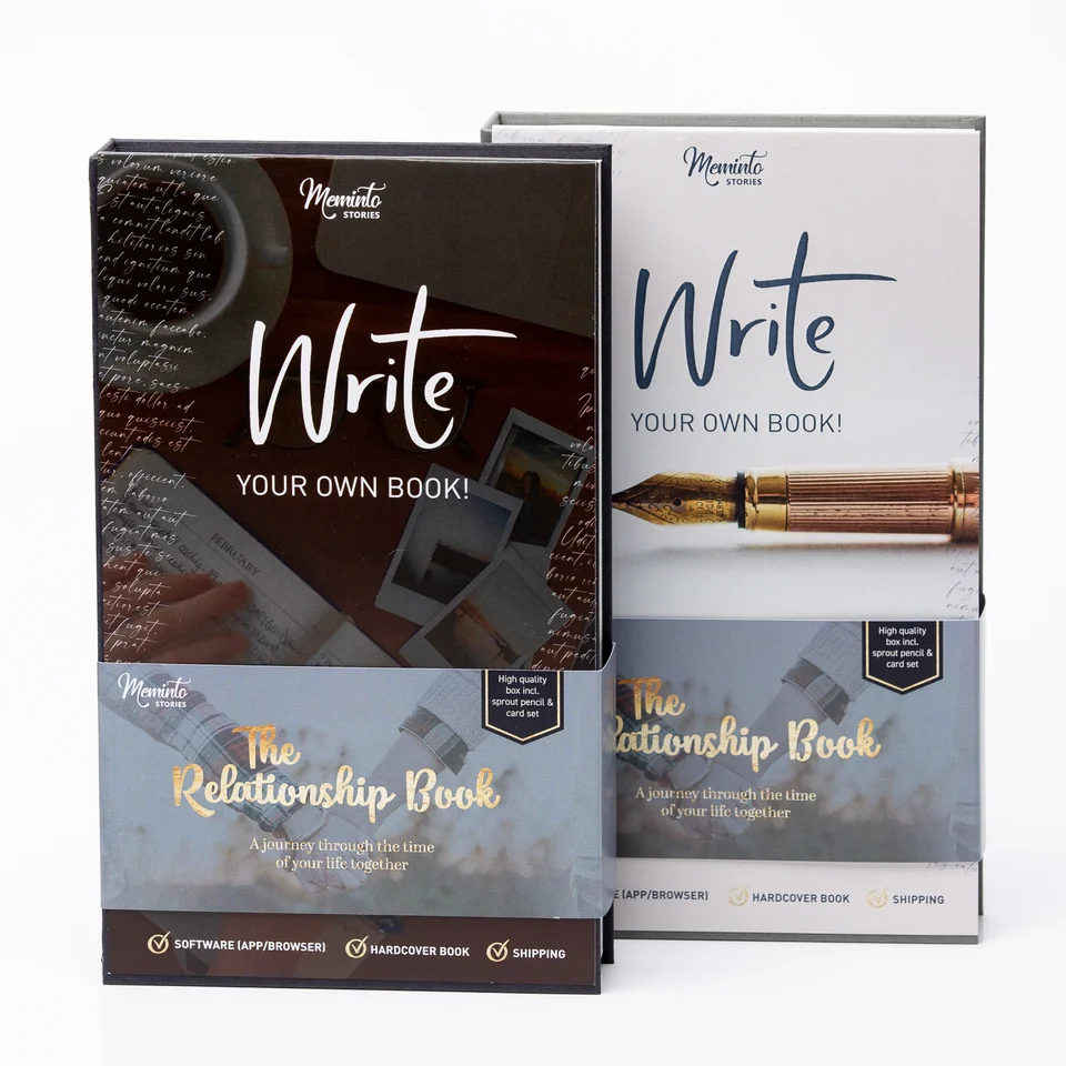 Meminto Gift Box Relationship Book