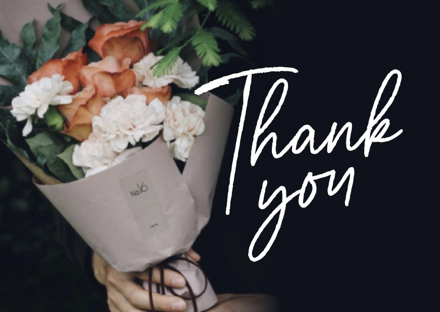 Thank you (flowers)