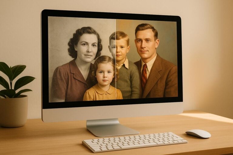 Best AI Tools for Restoring and Colorizing Family Photos