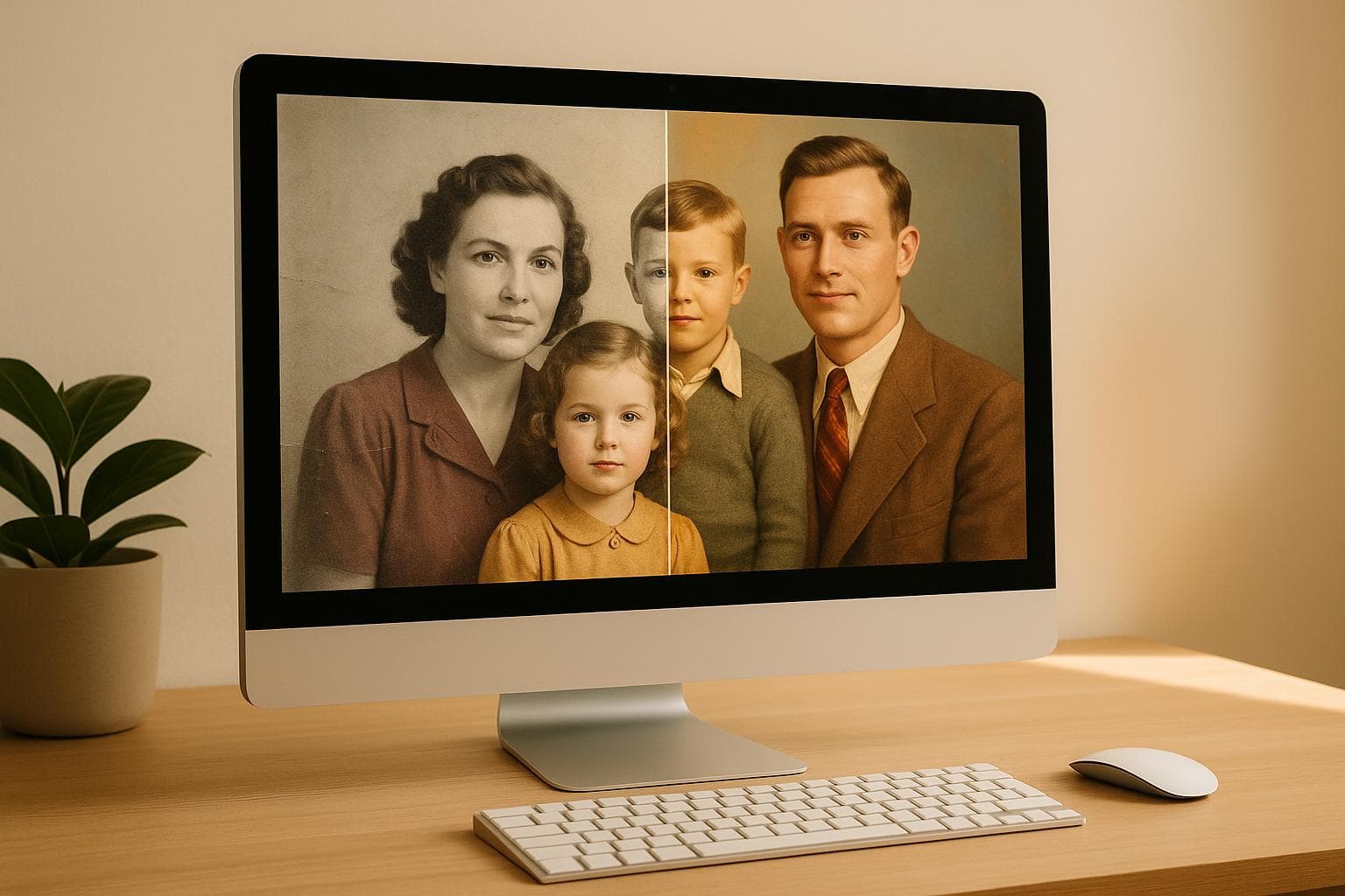 Best AI Tools for Restoring and Colorizing Family Photos
