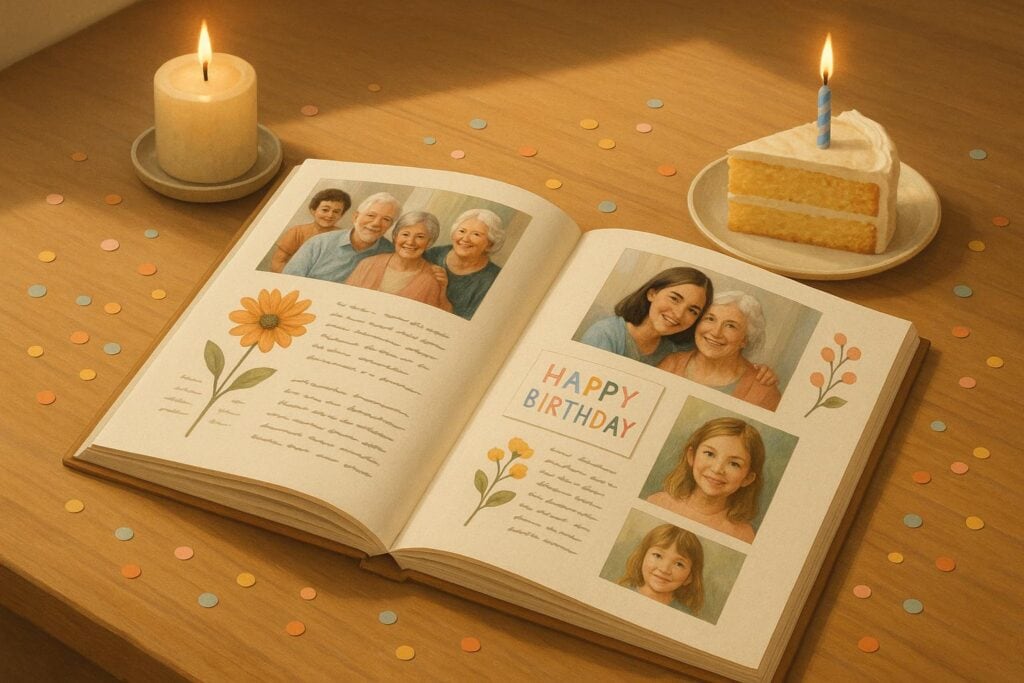 10 Family Memory Book Ideas for Milestone Birthdays