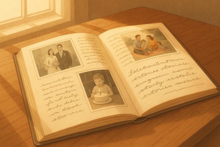 How To Combine Photos And Stories In Memoirs