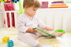 Sweet and stylish baby memory book for girls