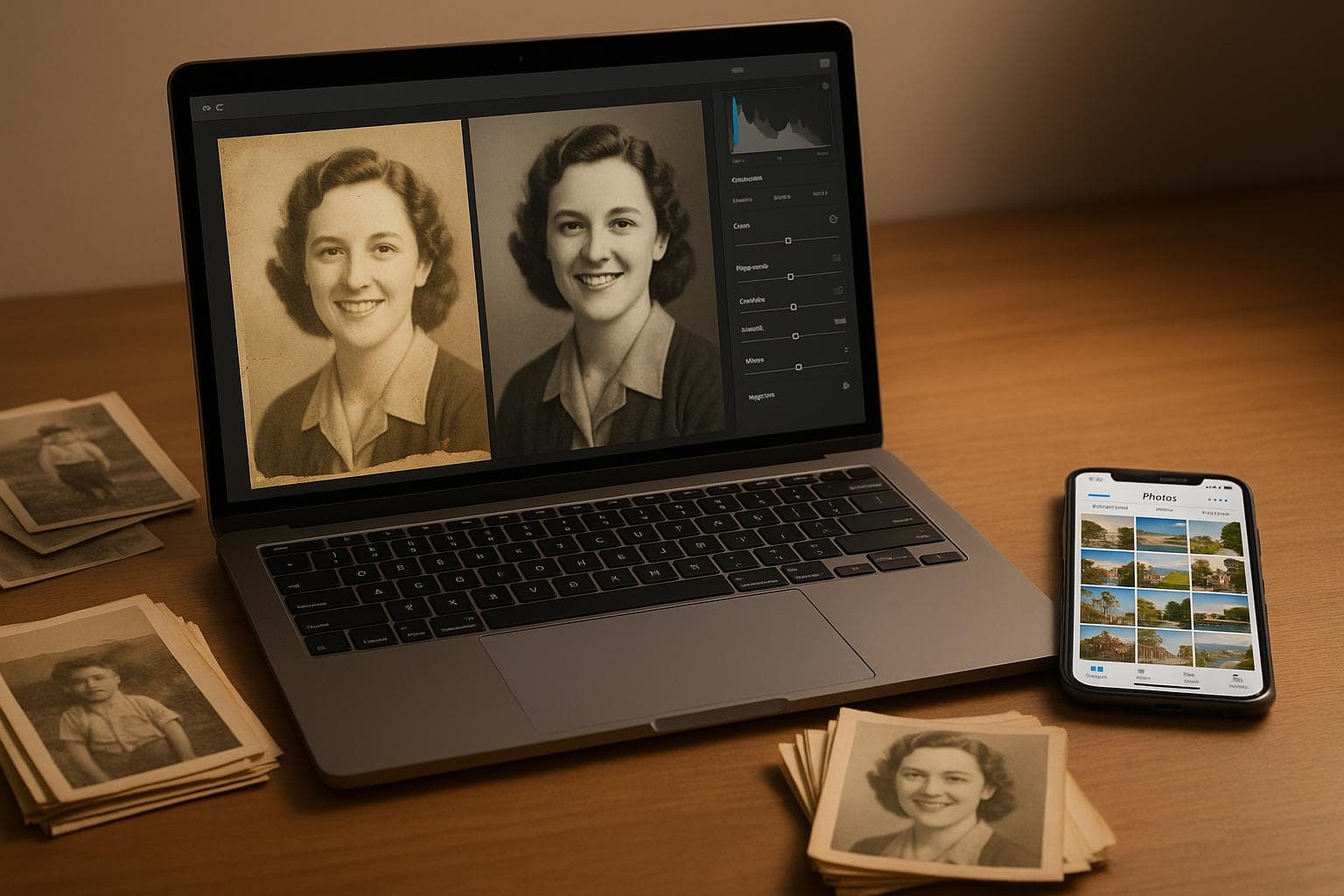 Top Tools for Restoring and Organizing Photos
