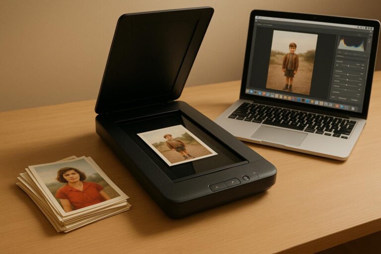 5 Steps for Scanning Old Photos