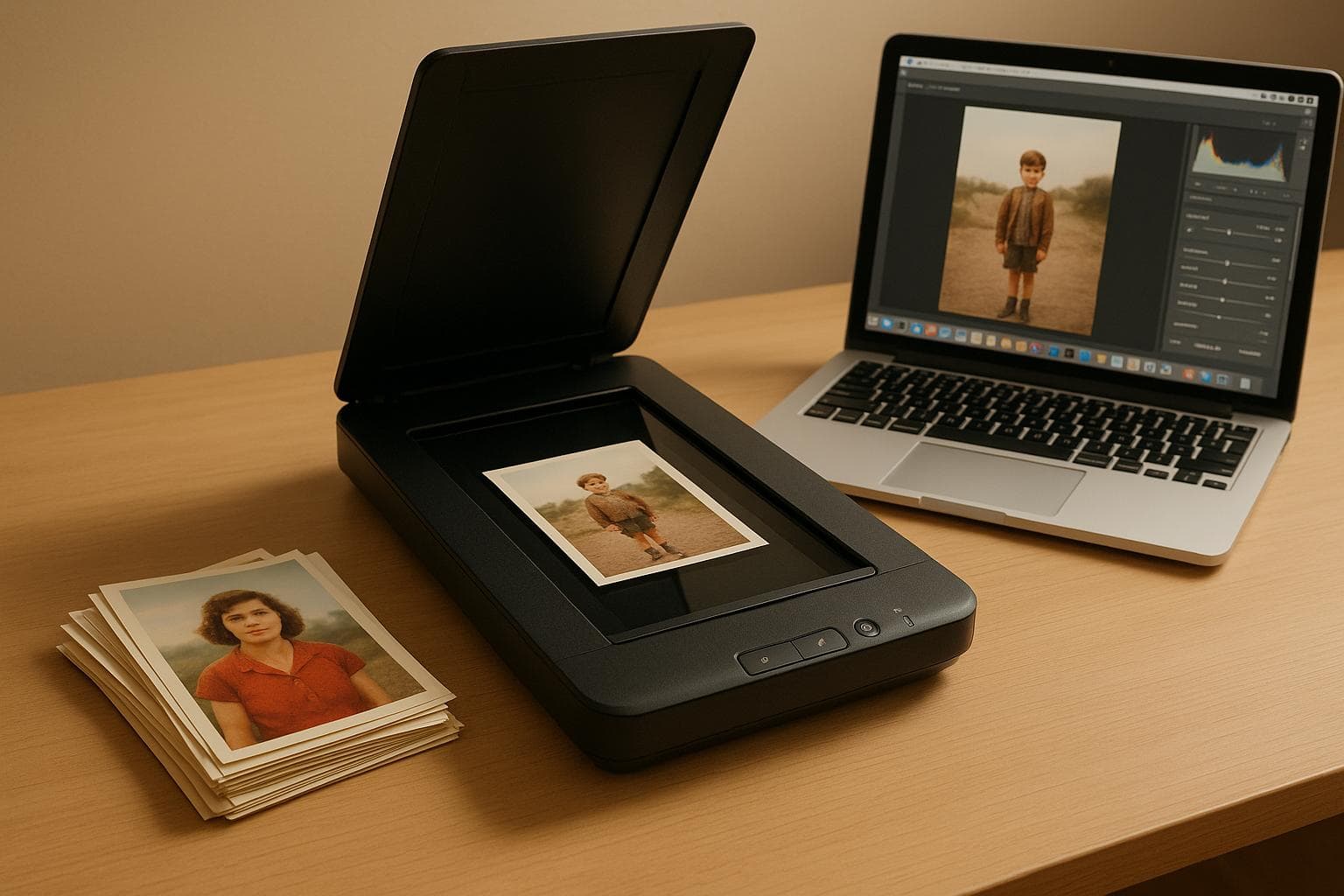 5 Steps for Scanning Old Photos