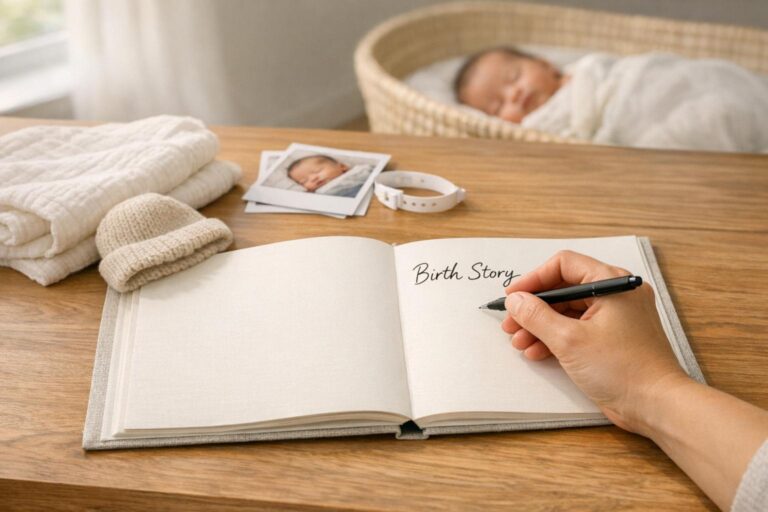 How to Write a Birth Story for a Baby Book
